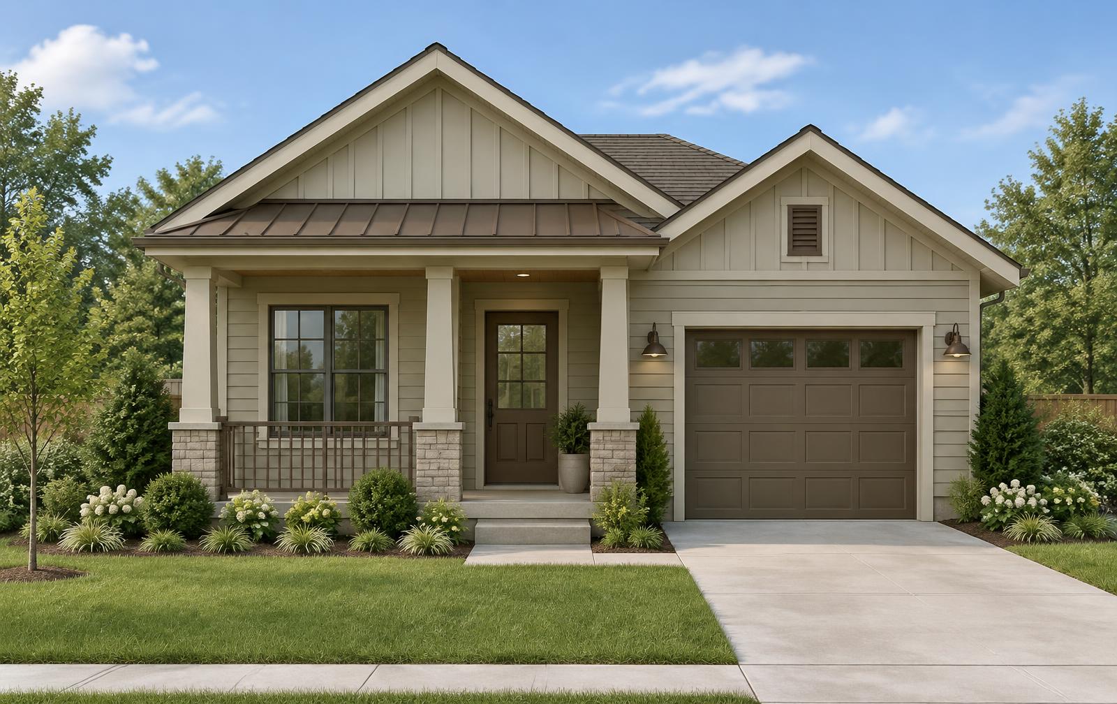 The Dunmore exterior rendering