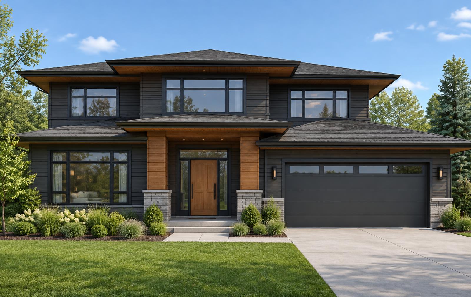 The Everly exterior rendering